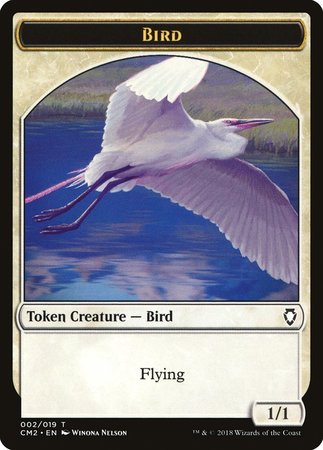 Bird Token [Commander Anthology Volume II Tokens] | Sanctuary Gaming