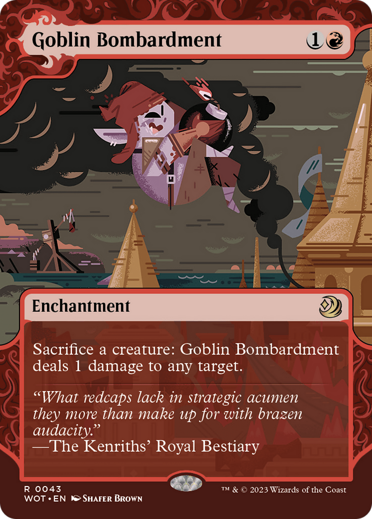 Goblin Bombardment [Wilds of Eldraine: Enchanting Tales] | Sanctuary Gaming