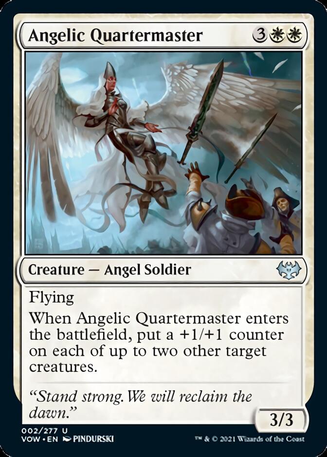 Angelic Quartermaster [Innistrad: Crimson Vow] | Sanctuary Gaming