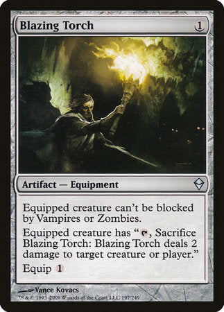 Blazing Torch [Zendikar] | Sanctuary Gaming