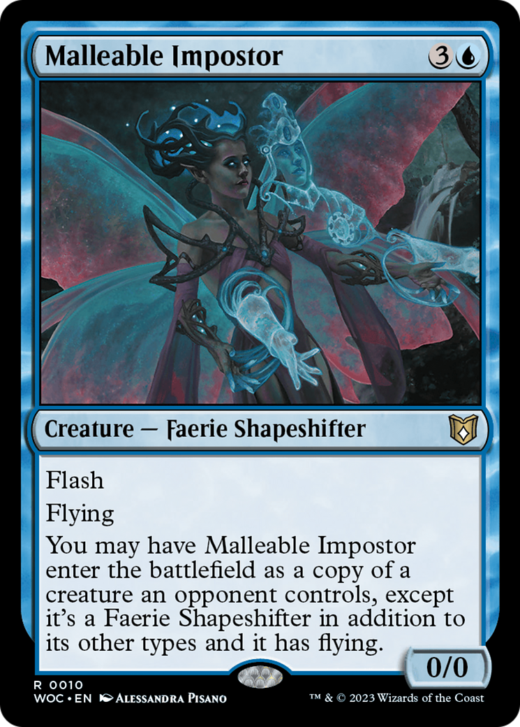 Malleable Impostor [Wilds of Eldraine Commander] | Sanctuary Gaming