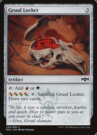 Gruul Locket [Ravnica Allegiance] | Sanctuary Gaming