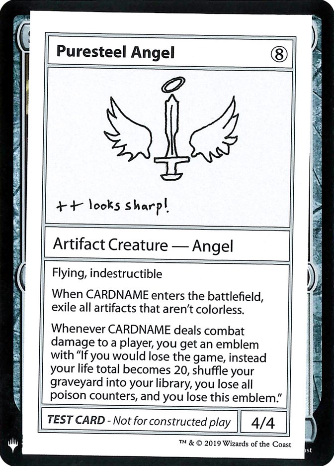 Puresteel Angel [Mystery Booster Playtest Cards] | Sanctuary Gaming