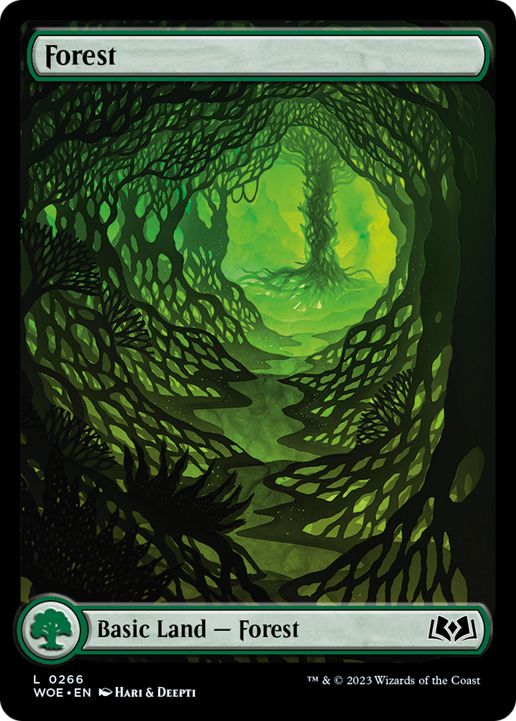 Forest (266) (Full-Art) [Wilds of Eldraine] | Sanctuary Gaming