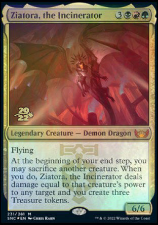 Ziatora, the Incinerator [Streets of New Capenna Prerelease Promos] | Sanctuary Gaming
