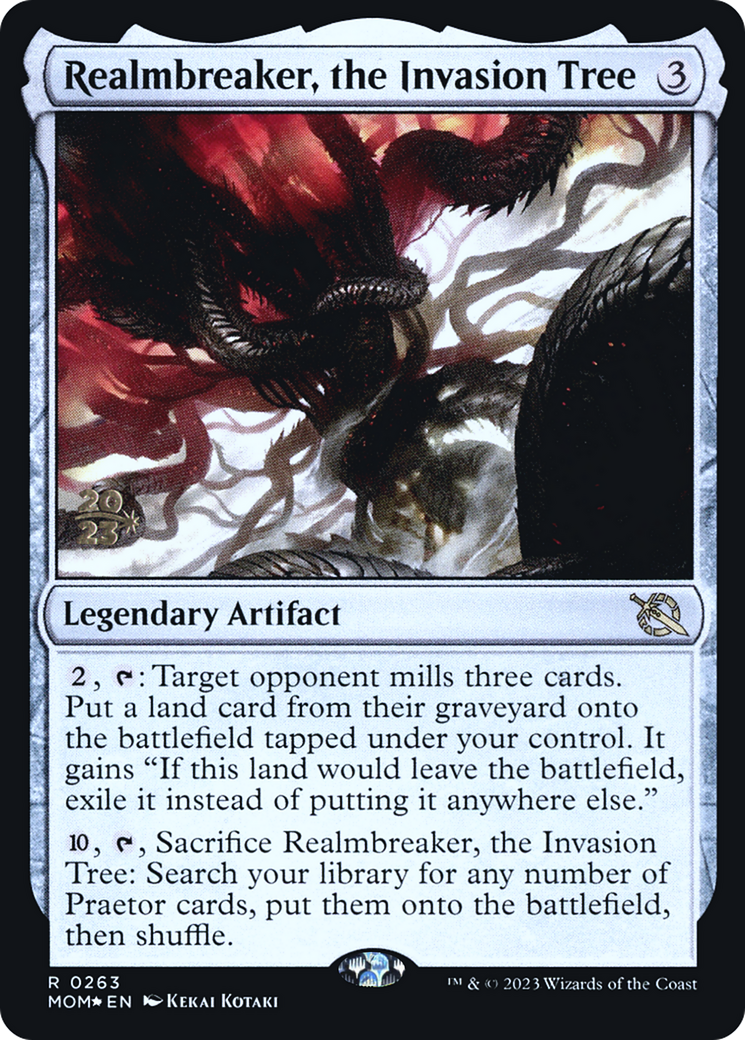 Realmbreaker, the Invasion Tree [March of the Machine Prerelease Promos] | Sanctuary Gaming