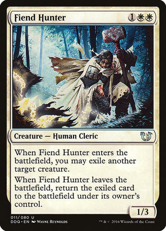 Fiend Hunter [Duel Decks: Blessed vs. Cursed] | Sanctuary Gaming