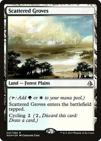 Scattered Groves [Amonkhet Promos] | Sanctuary Gaming