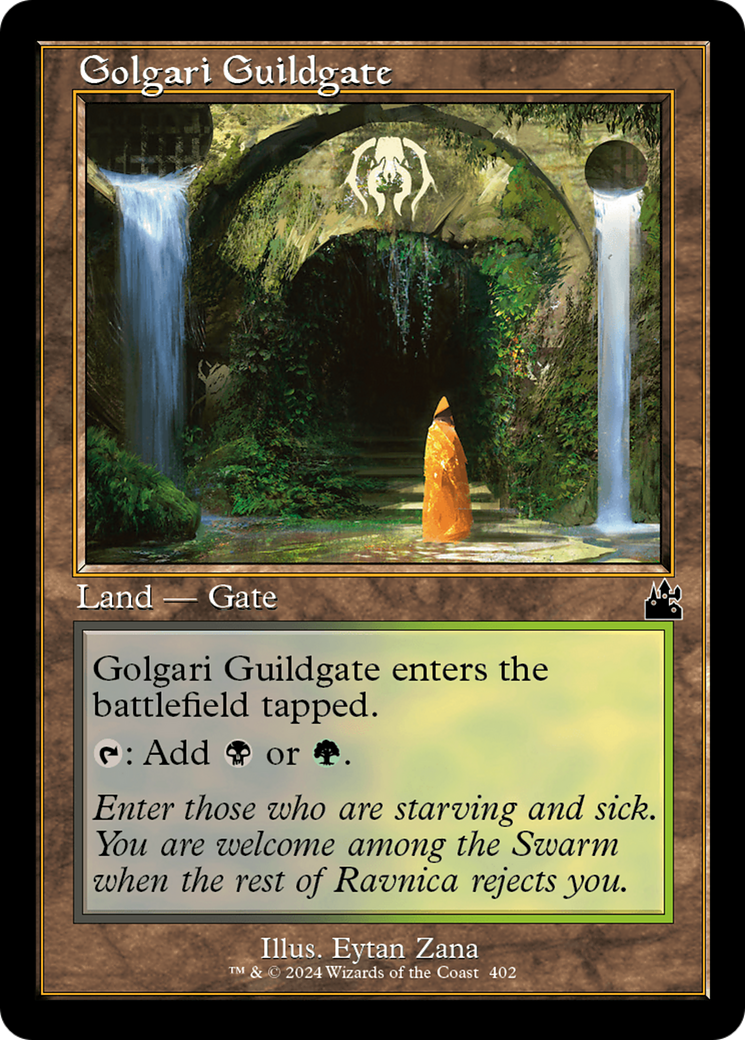 Golgari Guildgate (Retro Frame) [Ravnica Remastered] | Sanctuary Gaming