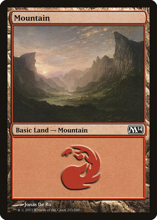 Mountain (243) [Magic 2014] | Sanctuary Gaming