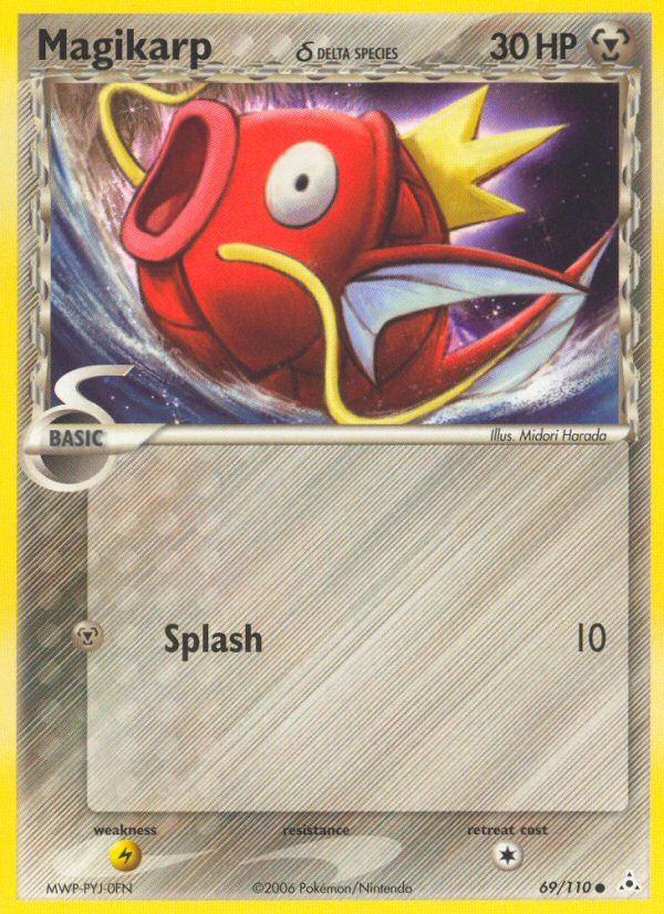 Magikarp (69/110) (Delta Species) [EX: Holon Phantoms] | Sanctuary Gaming