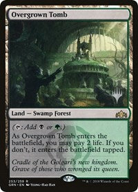 Overgrown Tomb [Promo Pack: Throne of Eldraine] | Sanctuary Gaming