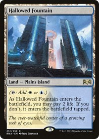 Hallowed Fountain [Promo Pack: Throne of Eldraine] | Sanctuary Gaming