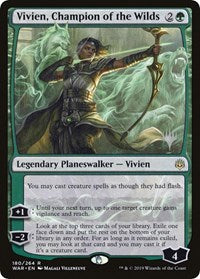Vivien, Champion of the Wilds [Promo Pack: Throne of Eldraine] | Sanctuary Gaming
