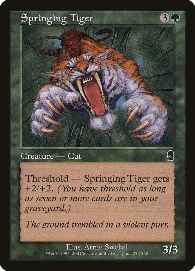 Springing Tiger [Odyssey] | Sanctuary Gaming