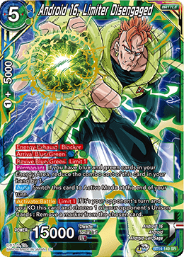 Android 16, Limiter Disengaged (BT14-149) [Cross Spirits] | Sanctuary Gaming