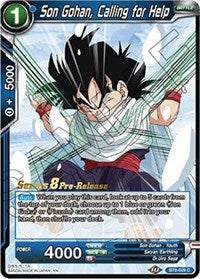 Son Gohan, Calling for Help (Malicious Machinations) [BT8-028_PR] | Sanctuary Gaming