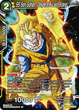 SS Son Gohan, Desperate Last Stand (Common) [BT13-097] | Sanctuary Gaming