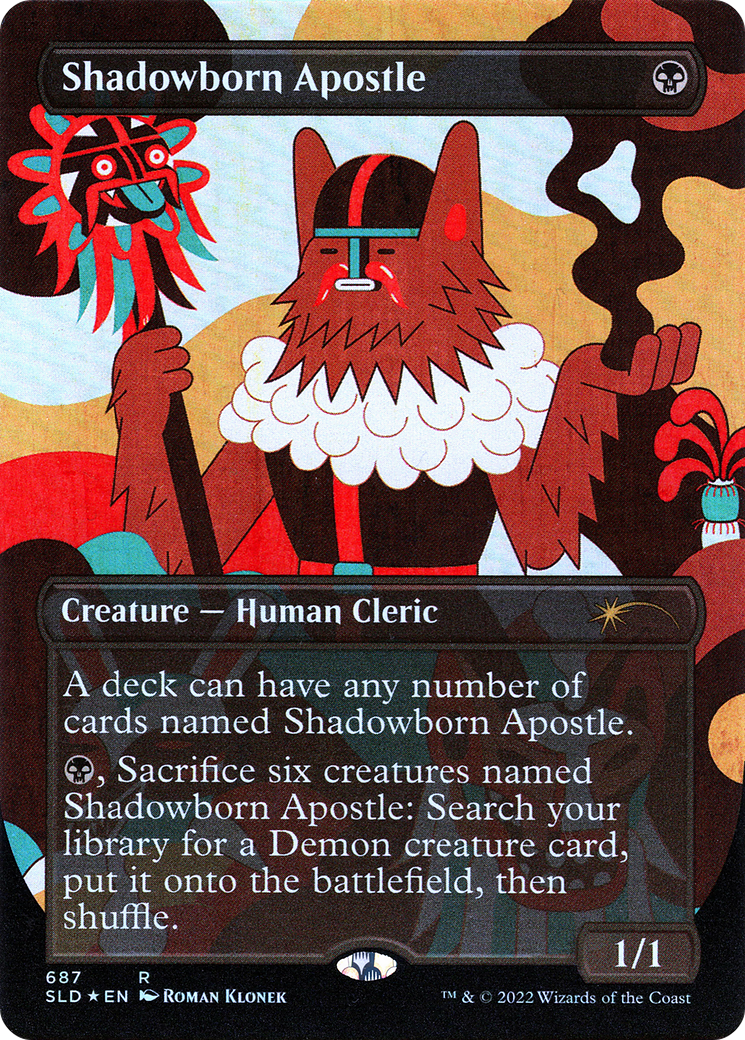 Shadowborn Apostle (687) (Borderless) [Secret Lair Drop Promos] | Sanctuary Gaming