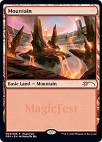 Mountain (2020) [MagicFest Cards] | Sanctuary Gaming
