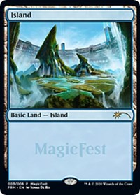 Island (2020) [MagicFest Cards] | Sanctuary Gaming