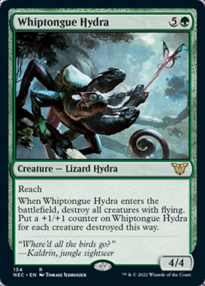 Whiptongue Hydra [Kamigawa: Neon Dynasty Commander] | Sanctuary Gaming