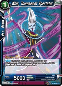 Whis, Tournament Spectator (Universal Onslaught) [BT9-033] | Sanctuary Gaming