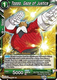 Toppo, Gaze of Justice (Universal Onslaught) [BT9-046] | Sanctuary Gaming