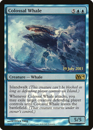 Colossal Whale [Magic 2014 Promos] | Sanctuary Gaming