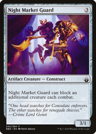 Night Market Guard [Battlebond] | Sanctuary Gaming