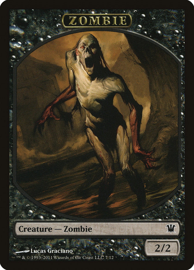 Zombie (7/12) [Innistrad Tokens] | Sanctuary Gaming