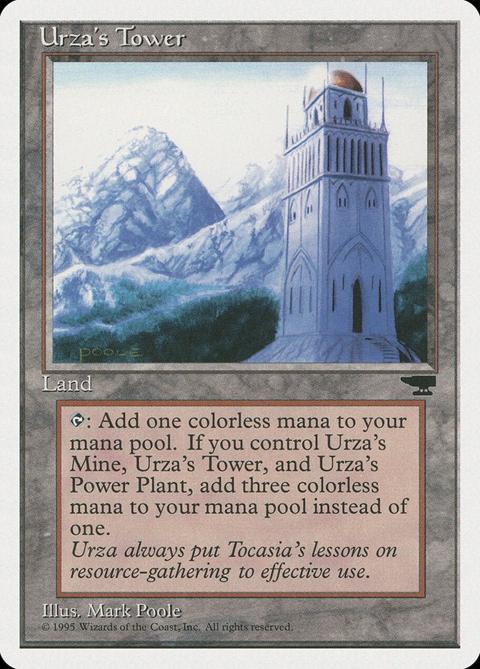 Urza's Tower (Mountains) [Chronicles] | Sanctuary Gaming