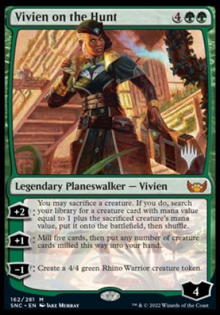 Vivien on the Hunt (Promo Pack) [Streets of New Capenna Promos] | Sanctuary Gaming