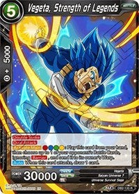 Vegeta, Strength of Legends [DB2-133] | Sanctuary Gaming