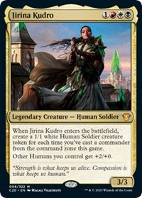 Jirina Kudro (Commander 2020) [Oversize Cards] | Sanctuary Gaming