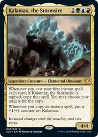 Kalamax, the Stormsire (Commander 2020) [Oversize Cards] | Sanctuary Gaming