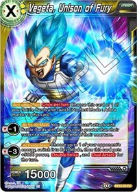 Vegeta, Unison of Fury [EX12-02] | Sanctuary Gaming