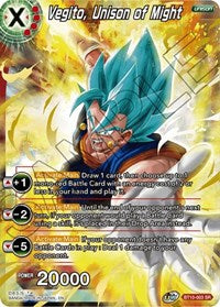 Vegito, Unison of Might [BT10-003] | Sanctuary Gaming