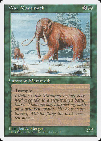 War Mammoth [Fourth Edition] | Sanctuary Gaming