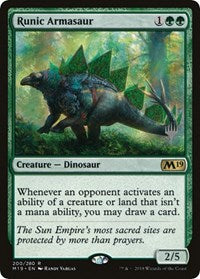 Runic Armasaur [Promo Pack: Ikoria] | Sanctuary Gaming