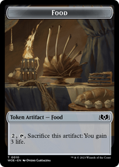 Mouse // Food (0010) Double-Sided Token [Wilds of Eldraine Tokens] | Sanctuary Gaming