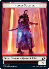 Human Soldier (005) // Zombie Double-sided Token [Commander 2020] | Sanctuary Gaming