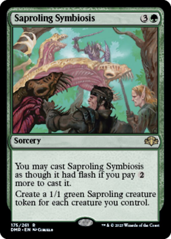 Saproling Symbiosis [Dominaria Remastered] | Sanctuary Gaming