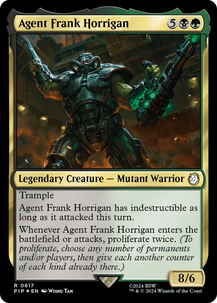 Agent Frank Horrigan (Surge Foil) [Fallout] | Sanctuary Gaming