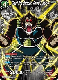 Great Ape Bardock, Raider's Warcry (Alternate Art) [DB1-061] | Sanctuary Gaming