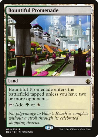Bountiful Promenade [Battlebond] | Sanctuary Gaming