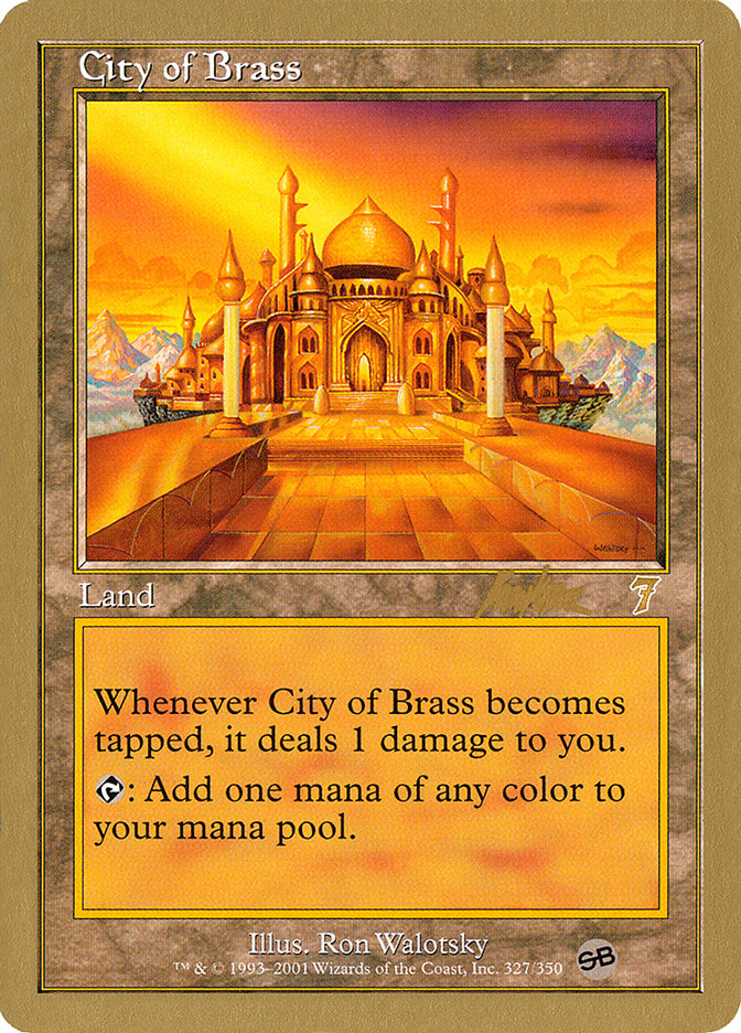 City of Brass (Brian Kibler) (SB) [World Championship Decks 2002] | Sanctuary Gaming