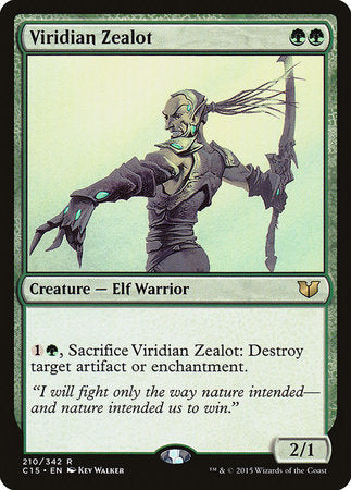 Viridian Zealot [Commander 2015] | Sanctuary Gaming