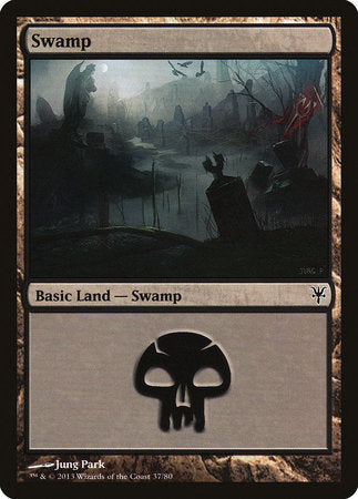 Swamp (37) [Duel Decks: Sorin vs. Tibalt] | Sanctuary Gaming