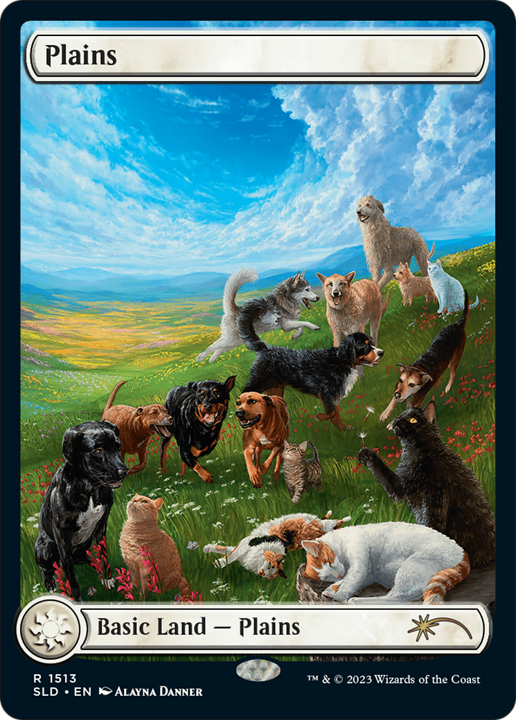 Plains (1513) [Secret Lair Commander Deck: Raining Cats and Dogs] | Sanctuary Gaming